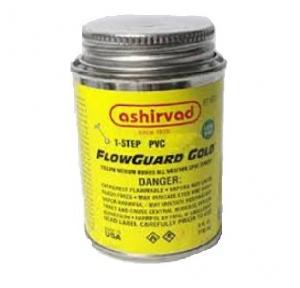 Ashirvad Flowguard Plus CPVC 1 Step CPVC Yellow Medium Adhesive 32 oz, 4081105